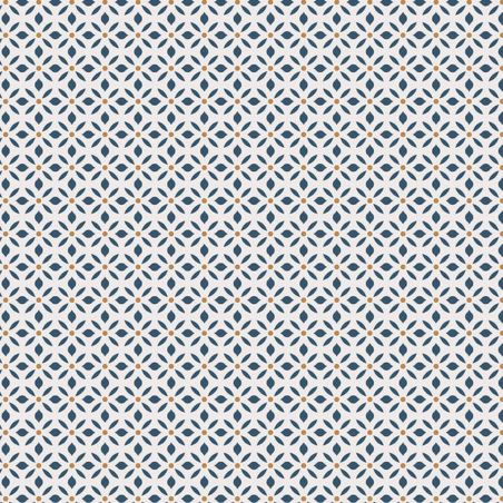 Papier Peint Allover floral bleu nuit - CUISINE FRAICHEUR - LUTÈCE - G45433