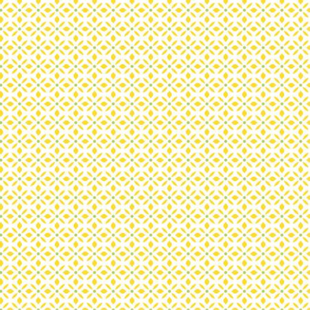 Papier Peint Allover floral jaune - CUISINE FRAICHEUR - LUTÈCE - G45432