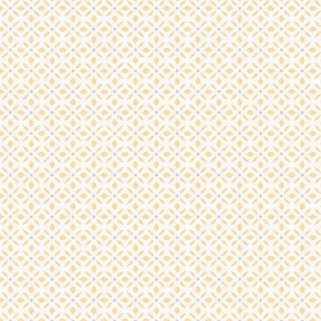 Papier Peint Allover floral jaune pâle - CUISINE FRAICHEUR - LUTÈCE - G45435