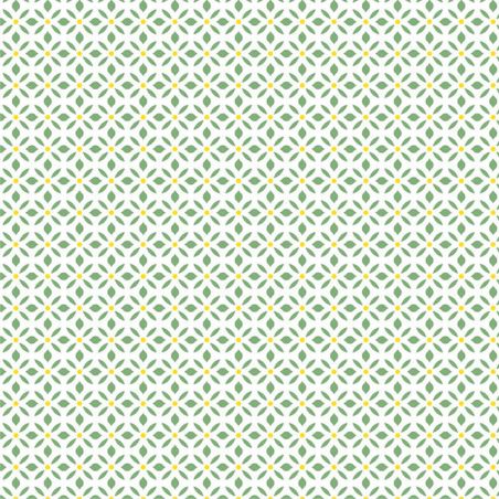 Papier Peint Allover floral vert - CUISINE FRAICHEUR - LUTÈCE - G45434