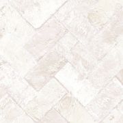 Papier Peint Brique chevron beige écru - CUISINE FRAICHEUR - LUTÈCE - G45427