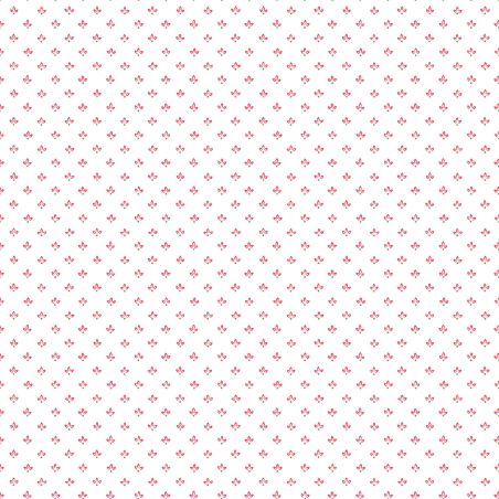 Papier Peint Trois Pétales rouge - CUISINE FRAICHEUR - LUTÈCE - G45460