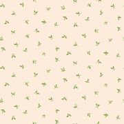Papier Peint Semis feuille vert et beige - CUISINE FRAICHEUR - LUTÈCE - G45436