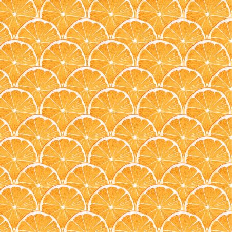 Papier Peint Rondelle d'Orange - CUISINE FRAICHEUR - LUTÈCE - G45439