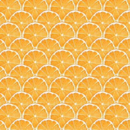 Papier Peint Rondelle d'Orange - CUISINE FRAICHEUR - LUTÈCE - G45439