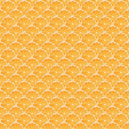Papier Peint Rondelle d'Orange - CUISINE FRAICHEUR - LUTÈCE - G45439