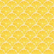 Papier Peint Rondelle de citron jaune - CUISINE FRAICHEUR - LUTÈCE - G45438