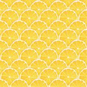 Papier Peint Rondelle de citron jaune - CUISINE FRAICHEUR - LUTÈCE - G45438