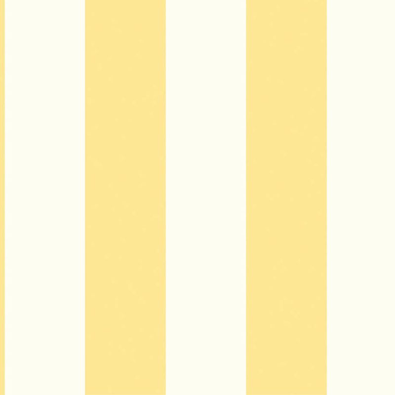 Papier Peint Rayures jaune clair et blanc - CUISINE FRAICHEUR - LUTÈCE - G45400