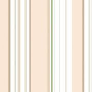 Papier Peint Multi Rayures beige et vert - CUISINE FRAICHEUR - LUTÈCE - G45447