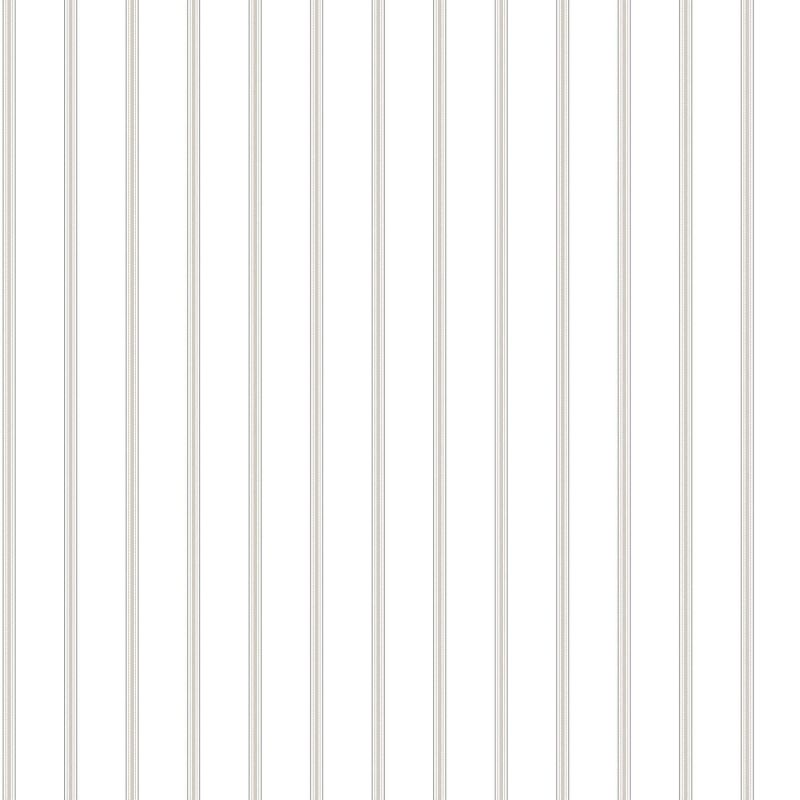 Papier Peint Fines Rayures gris et blanc - CUISINE FRAICHEUR - LUTÈCE - G67563