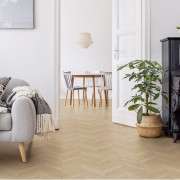 Sol PVC - Azay Cream - chevron - Primetex - GERFLOR - rouleau 4M - 15482346