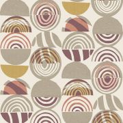 Papier Peint intissé Cercle Tribal taupe - HAPPY - LUTÈCE - FD26445