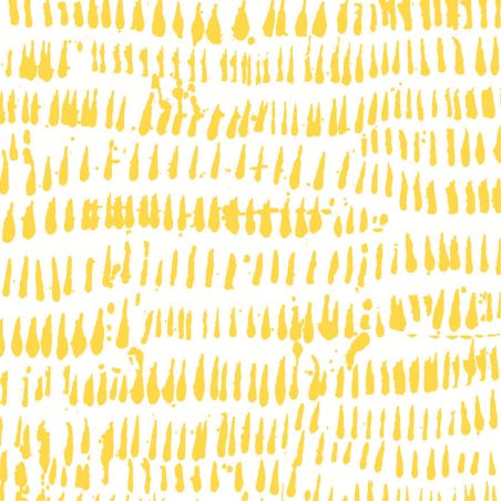Papier Peint intissé Gouttes jaune - HAPPY - LUTÈCE - FD26360