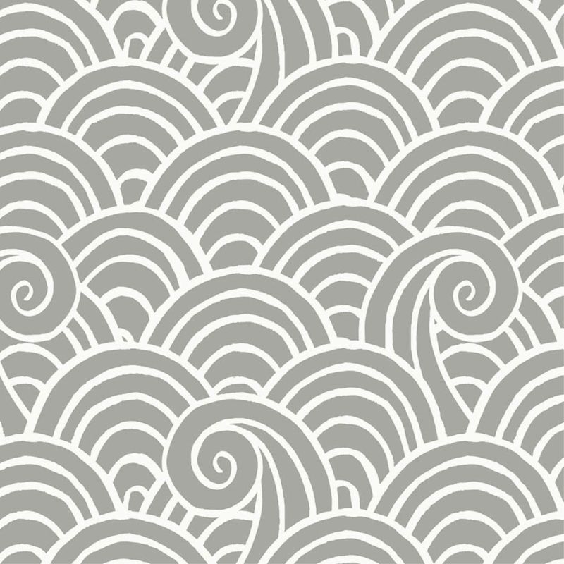 Papier Peint intissé Vagues gris - HAPPY - LUTÈCE - FD26308