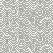 Papier Peint intissé Vagues gris - HAPPY - LUTÈCE - FD26308