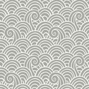 Papier Peint intissé Vagues gris - HAPPY - LUTÈCE - FD26308