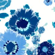 Papier Peint intissé Dahlia bleu- HAPPY - LUTÈCE - FD26324