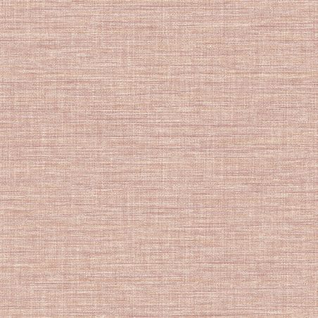 Papier Peint intissé Effet Raffia rose pétrole - HAPPY - LUTÈCE - FD26464