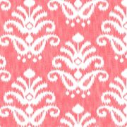 Papier Peint intissé Médaillon Tie and Dye corail - HAPPY - LUTÈCE - FD26330