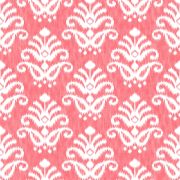 Papier Peint intissé Médaillon Tie and Dye corail - HAPPY - LUTÈCE - FD26330