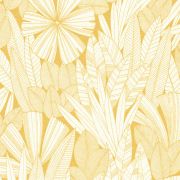 Papier Peint intissé Feuilles Tropicales jaune - HAPPY - LUTÈCE - FD26343