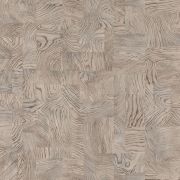 Papier peint intissé Mosaïque Bois beige - African Queen - Rasch - 751635