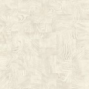 Papier peint intissé Mosaïque Bois blanc - African Queen - Rasch - 751628