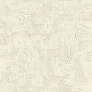 Papier peint intissé Mosaïque Bois blanc - African Queen - Rasch - 751628