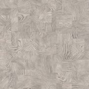 Papier peint intissé Mosaïque Bois gris - African Queen - Rasch - 751642