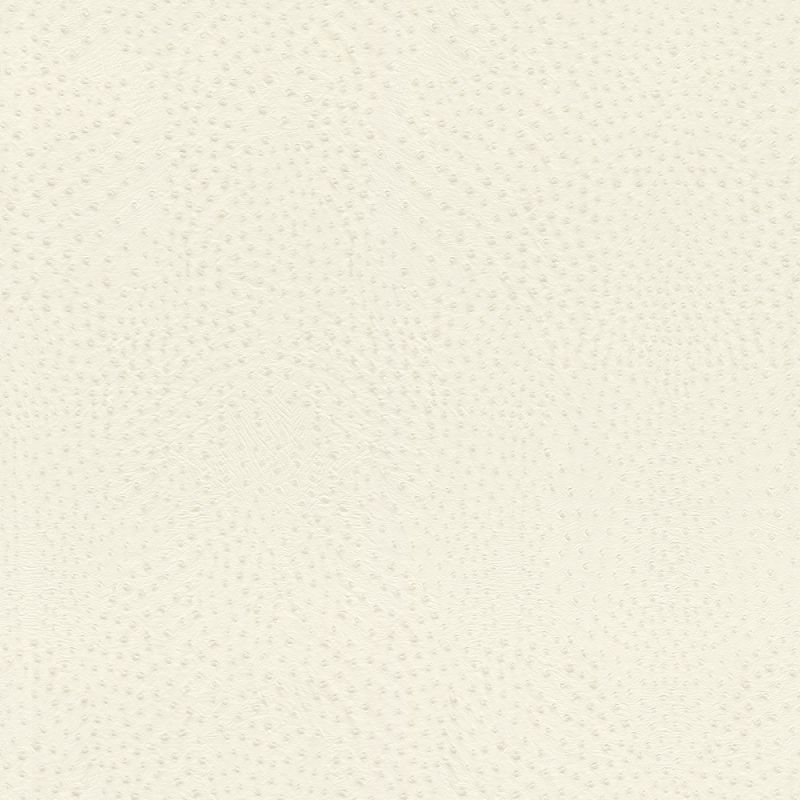 Papier peint intissé Peau d'Autruche blanc - African Queen - Rasch - 751536