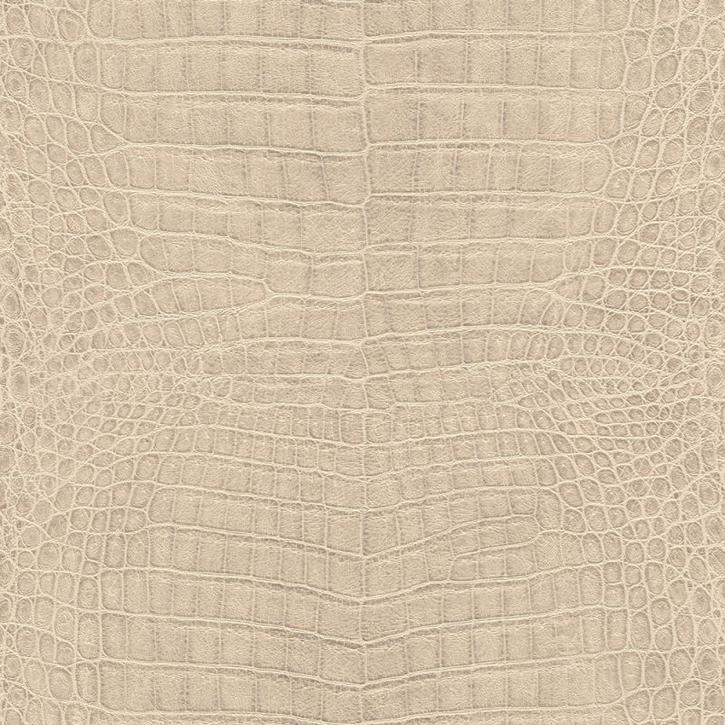 Papier peint intissé Peau de Crocodile beige - African Queen - Rasch - 751345