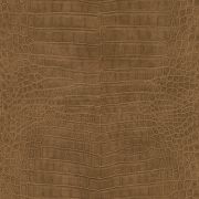 Papier peint intissé Peau de Crocodile marron - African Queen - Rasch - 751314