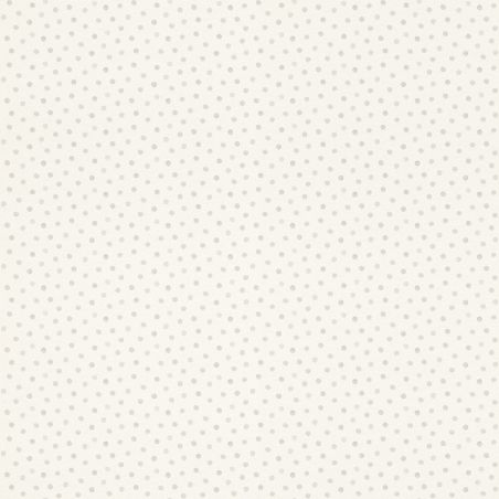 Papier peint intissé Petit Pois Aquarelle gris clair - Bambino XIX - Rasch - 253030