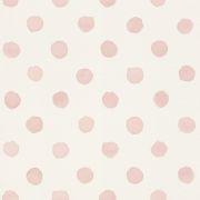 Papier peint intissé Pois Aquarelle rose - Bambino XIX - Rasch - 252019