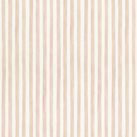 Papier peint intissé Rayure Aquarelle beige - Bambino XIX - Rasch - 252774