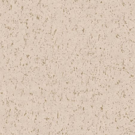 Papier peint intissé Callie effet liège beige et or - Harry - Lutèce - DL26707