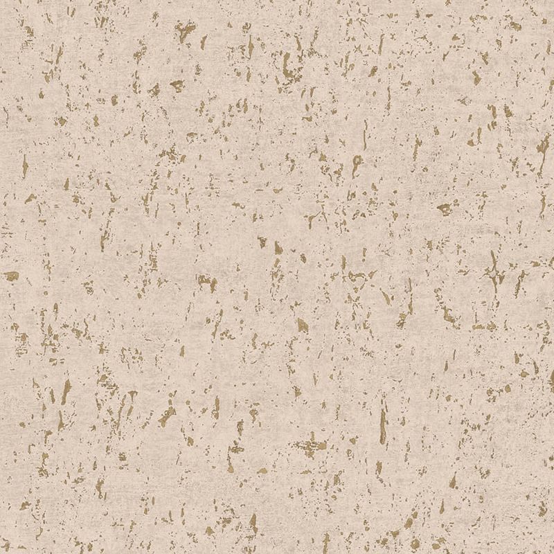 Papier peint intissé Callie effet liège beige et or - Harry - Lutèce - DL26707