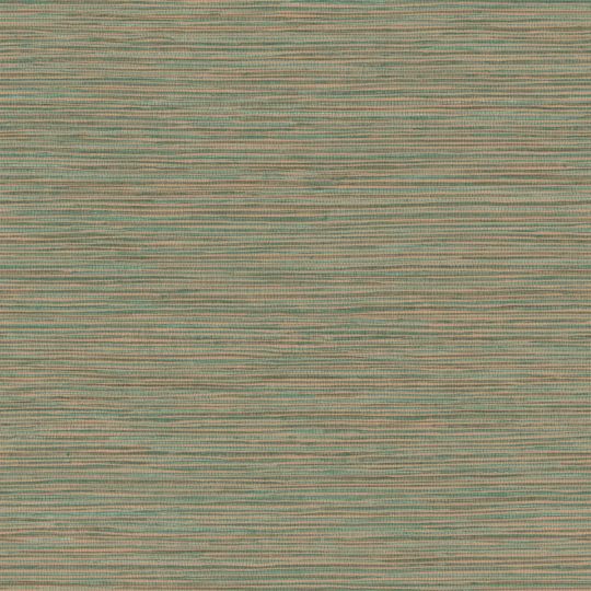 Papier peint intissé Alton effet paille vert et cuivre - Harry - Lutèce - DL26711