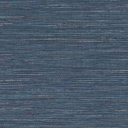 Papier peint intissé Alton effet paille bleu indigo - Harry - Lutèce - DL26712