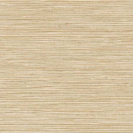 Papier peint intissé Alton effet paille beige doré - Harry - Lutèce - DL26715