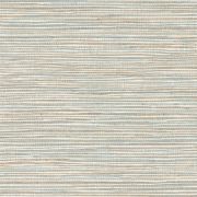 Papier peint intissé Alton effet paille bleu clair et taupe - Harry - Lutèce - DL26719