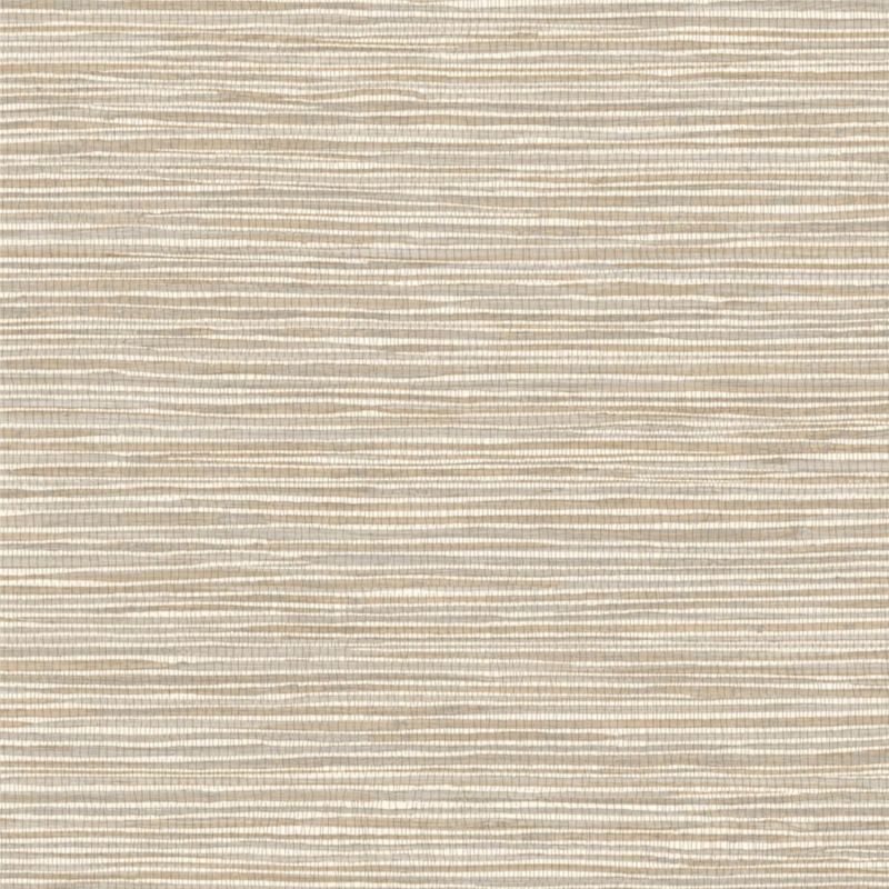 Papier peint intissé Alton effet paille beige et gris - Harry - Lutèce - DL26720