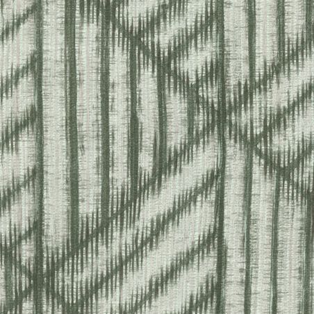 Papier peint intissé Nomade vert mélèze - Abaca - Lutèce - 51232304