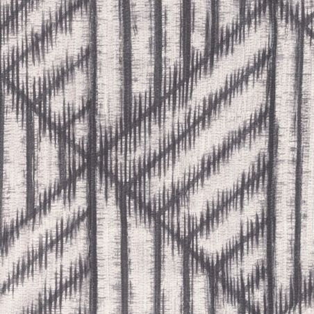 Papier peint intissé Nomade gris graphite - Abaca - Lutèce - 51232309