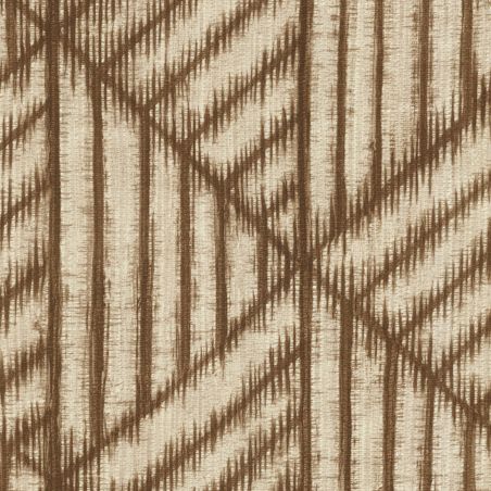 Papier peint intissé Nomade brun bois - Abaca - Lutèce - 51232308