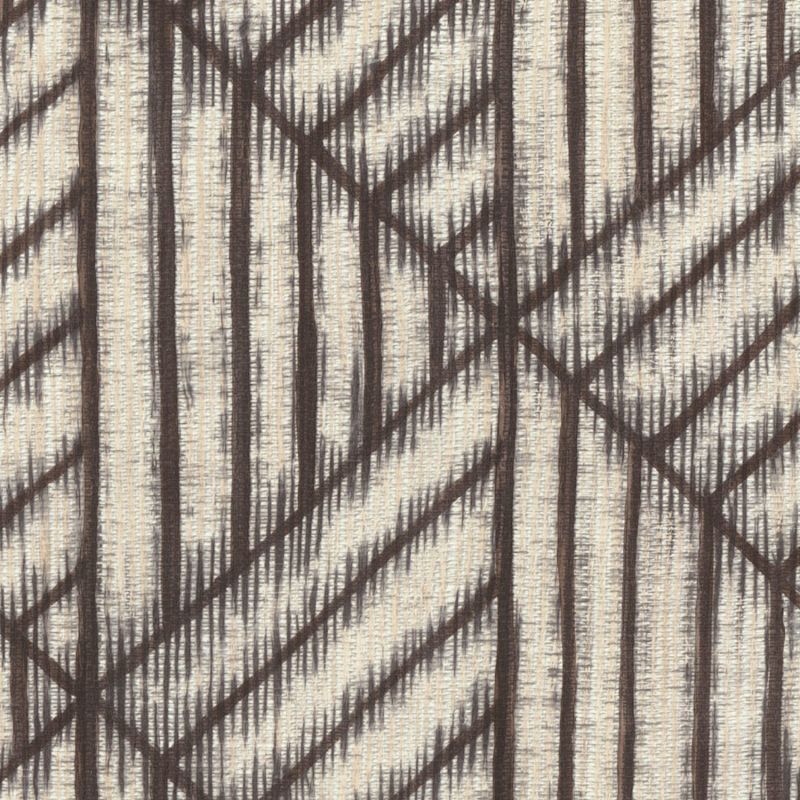 Papier peint intissé Nomade brun Havane - Abaca - Lutèce - 51232318