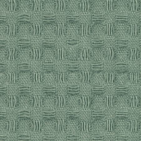 Papier peint intissé Boutis vert - Abaca - Lutèce - 51232404