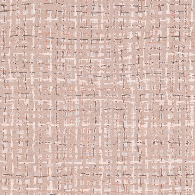 Papier peint intissé Rabane beige rosé - Abaca - Lutèce - 51232717