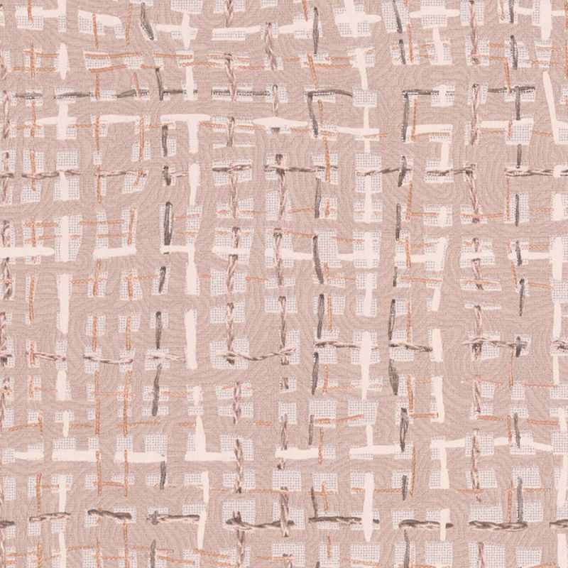 Papier peint intissé Rabane beige rosé - Abaca - Lutèce - 51232717